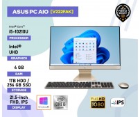 PC AIO  Asus   V222FAK - core i5-10210U  | 4GB  | SSD 256GB  |   21.5" | FHD |  W11